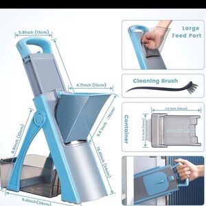 Vegetable Slicer for Kitchen - Household Multifunctional Dicing and Shedding